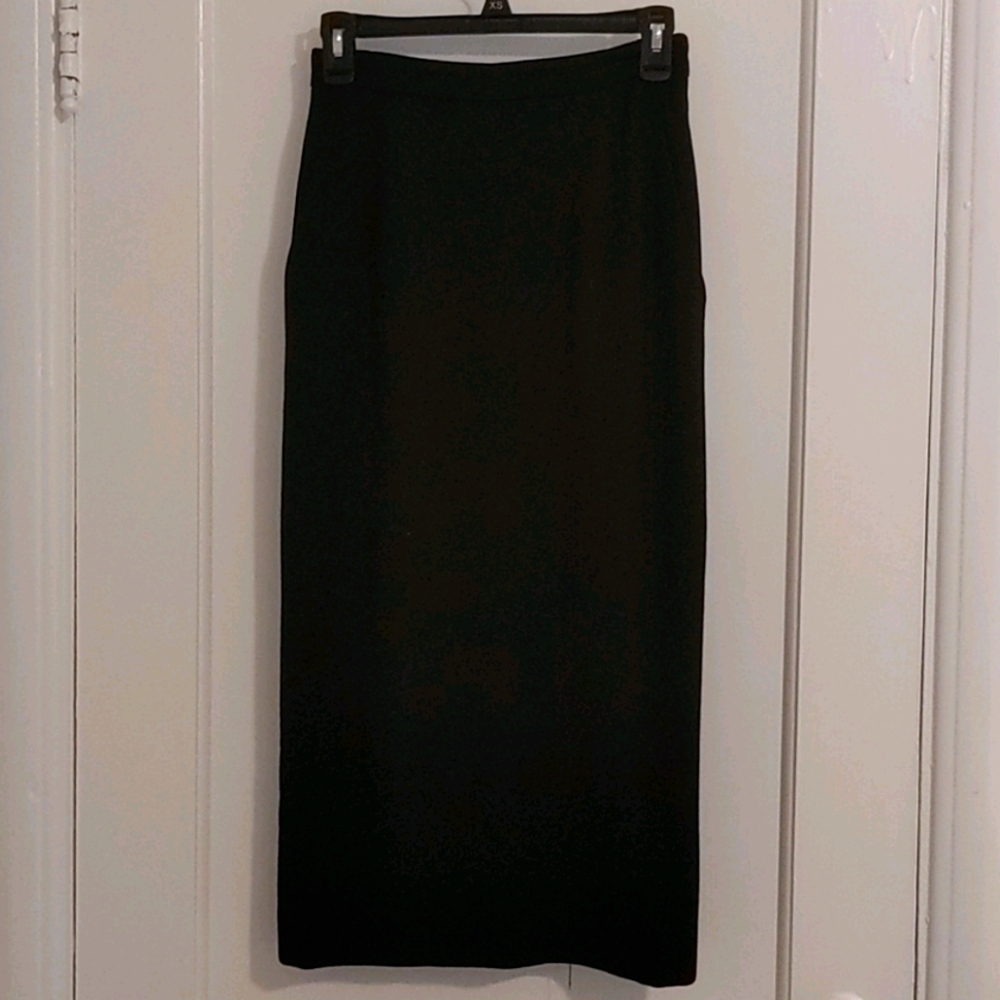 Vintage Anne Kline Black Skirt - 6
